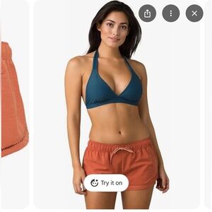 PrAna Mariya Hiking Water Short in Liqueur. Size Small.